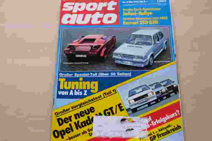 Deckblatt Sport Auto (05/1983)